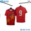 Demo mẫu BIDV màu đỏ cực đẹp tại HacaziSport