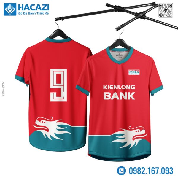 Demo mẫu áo KienLongBank đẹp nhất tại HacaziSport
