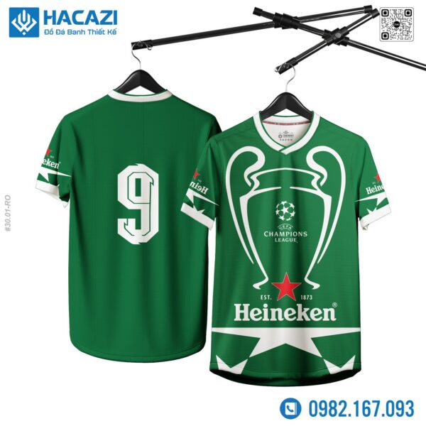 Demo Mẫu Áo Heniken Cực Đẹp Tại HacaziSport