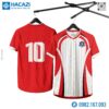Demo mẫu áo màu đỏ đang được yêu thích nhất hiện nay tại Hacazisport
