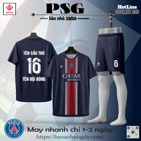 Áo Bóng Đá CLB PSG Đang Được Yêu Thích Nhất Hiện Nay