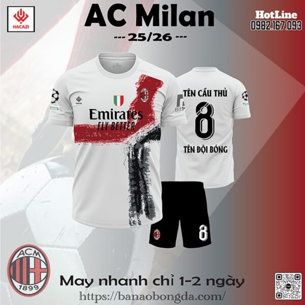 Áo Bóng Đá AC Milan 25-26